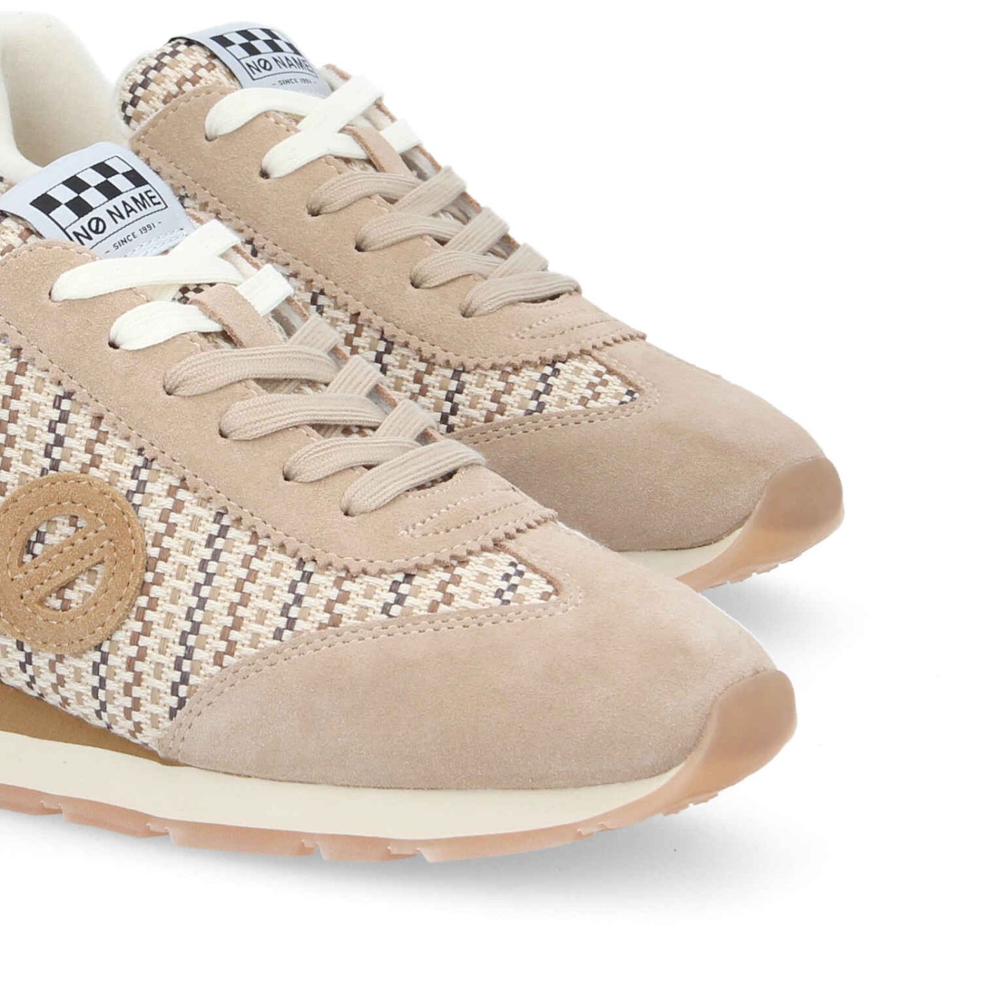 CITY RUN JOGGER W - GRASS/SUEDE - NOCCIOLA/NUDE